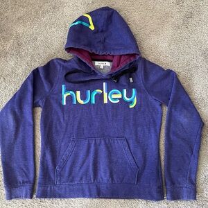 Hurley Deep Purple Hoodie - Size L